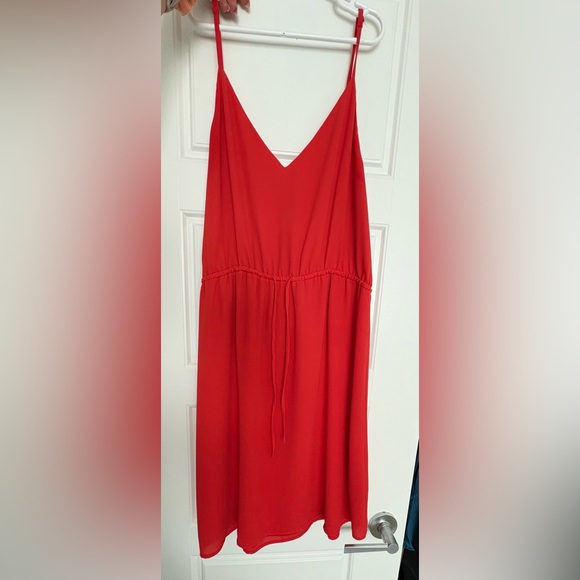 Red Mini Dress - Picture 2 of 4